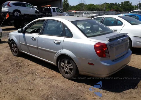 2006 Suzuki Forenza Premium из США, поврежденный, VIN KL5JJ56Z56K289917